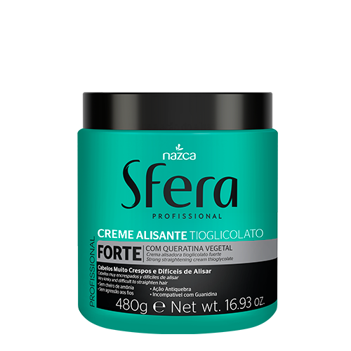 Creme Alisante Forte Sfera Profissional Nazca Cosm Ticos